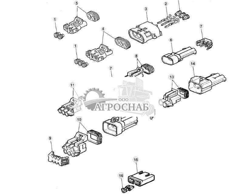 КАБЕЛЬНЫЕ ЗАЖИМЫ, РАЗЪЕМЫ И ЗАГЛУШКИ - ST305083 196.jpg